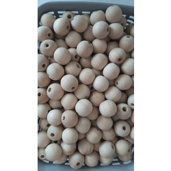 20 mm ahşap boncuklar 