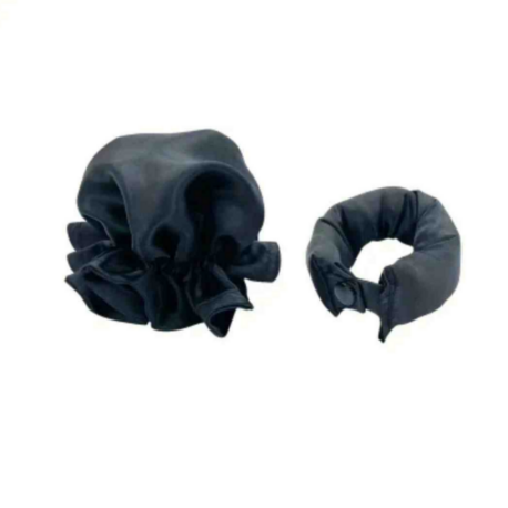 Isısız Saten Saç Şekillendiricisi - Saç Sosisi - Saç Bigudisi Siyah