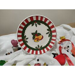 18 cm Çan Figürlü Seramik Tabak 