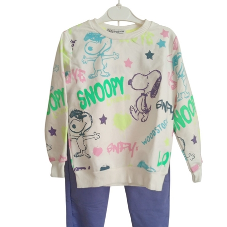 Zara Kız Çocuk Pijama Takımı 