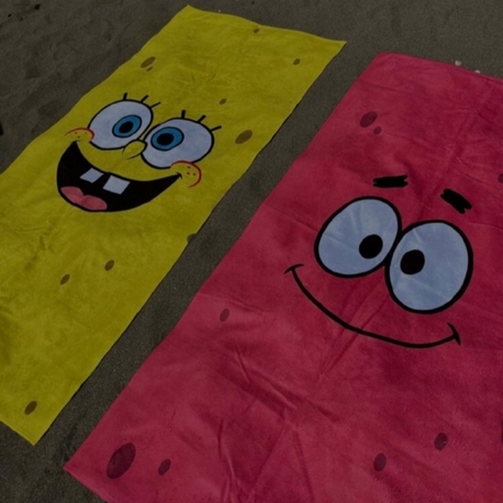SungerBob Patrick Plaj Havlu Takımı 