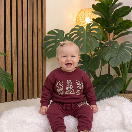 GAP Leopar Detay Eşofman Takımı