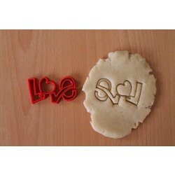 love kurabiye kalıbı