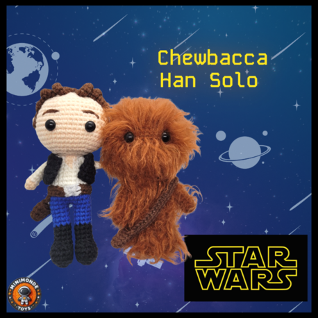 CHEWBACCA & HAN SOLO - STAR WARS