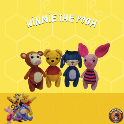 TİGGER, WİNNİE, EEYORE & PİGLET - WİNNİE THE POOH