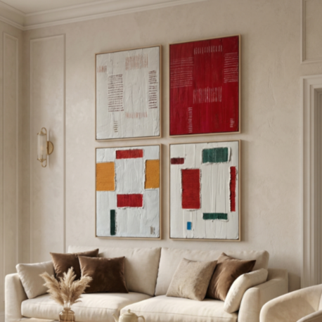Patchwork Serisi (Dörtlü Set)