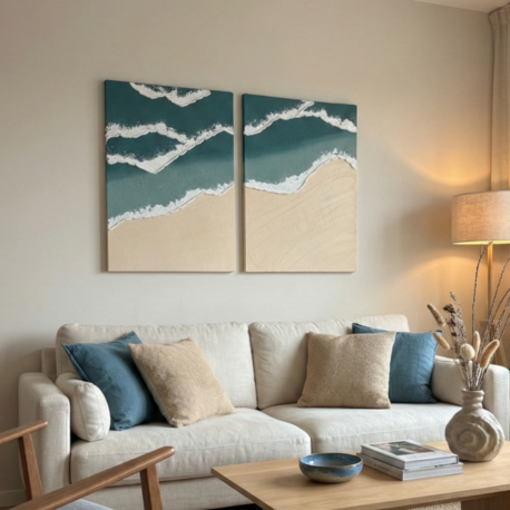 Calm Waves (İkili Set)