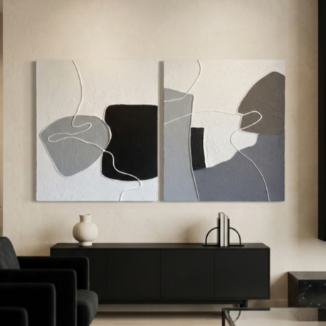 Abstract no1 & no2 (İkili Set)