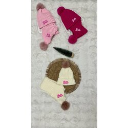 Barbie Atkı Bere Takımı