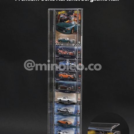 Hot Wheels Premium Geniş Kart Sergileme Rafı