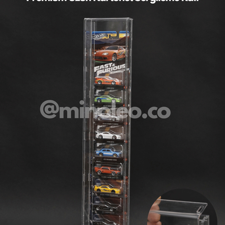 Hot Wheels Premium Uzun Kart Sergileme Rafı