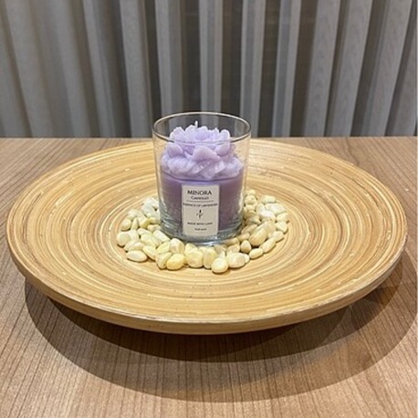 Minora Candles | Lavanta Bahçesi-Lavender Kokulu Mum, Dekoratif