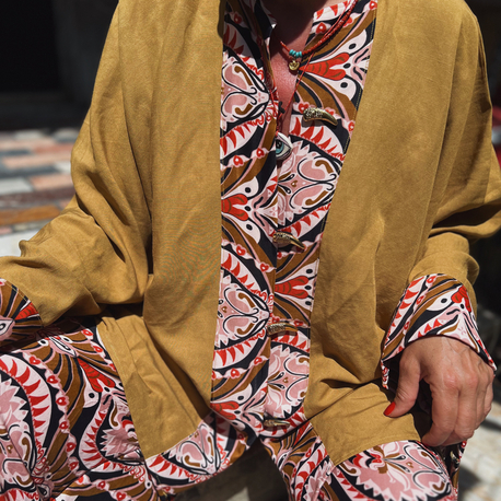 Etnik takım / kimono kesim 