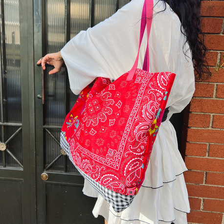 Patch shoping bag 