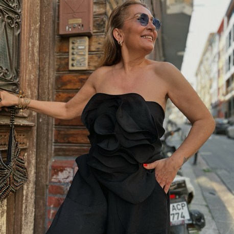 Siyah rose takım 