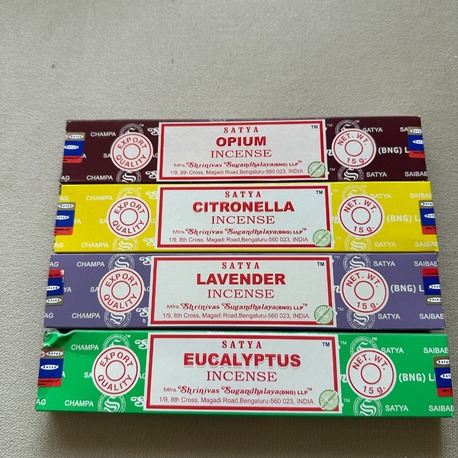  4'lü Lavanta + Citronella + opıum +eucalyptus tütsü
