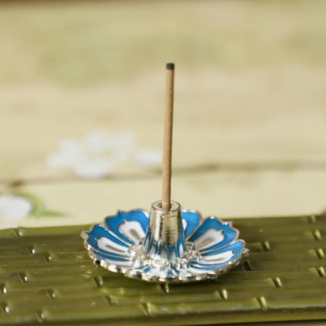 Lotus İnci Çubuk Tütsülük (mavi)