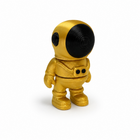 Astronot Flexi Parlak Altın