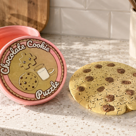 Chocolate Cookie Puzzle – Sevimli Kurabiye Yapboz Seti