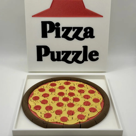 Pizza Puzzle 3D Yapboz | Eğlenceli Pizza Şeklinde Puzzle Oyunu  