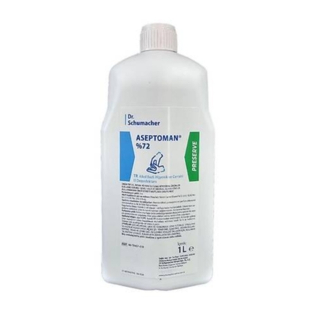 Dr.Schumacher Aseptoman %72 Alkol Bazlı Hijyenik El Dezenfektanı 1000ml