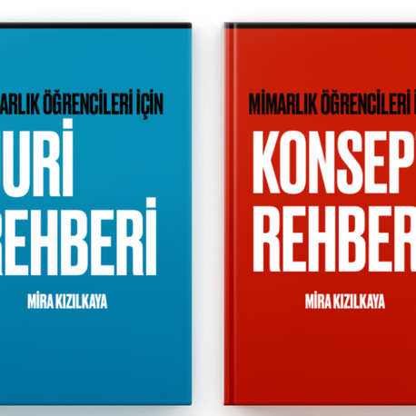 MİMARLIK ÖĞRENCİLERİ İÇİN KONSEPT REHBERİ, JURİ REHBERİ SET E-KİTAP