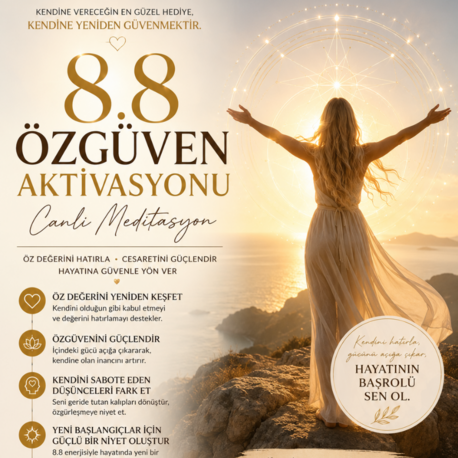 8.8 Aslan Kapısı Altın Dna Meditasyonu (Özgüven için)