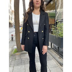 siyah tüvit ceket 
