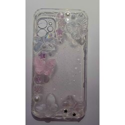 Pembe iphone 11 epoksi kılıf