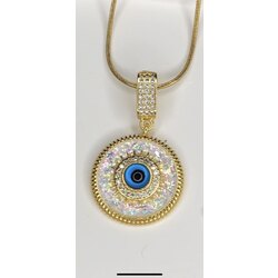 Göz boncuklu kolye ucu