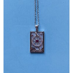 Tarot kolye- Kader çarkı