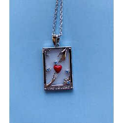 Tarot kolye- Aşıklar kartı