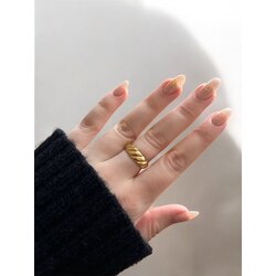 Burgu Model Yüzük | Çelik