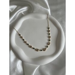 VIP Zümrüt Taşlı Choker Kolye