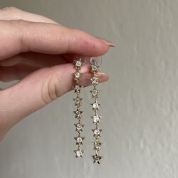 VIP Sallantılı Yıldız Küpe