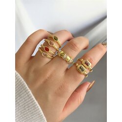 VIP Vintage Seri Taşlı Yüzükler