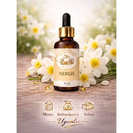 10 ML Çiçek Serisi Mum, Sabun, Buhurdanlık, Oda Kokusu Esansı Yoğun Aromalı