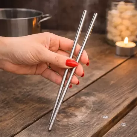 Profesyonel Metal Karıştırma Çubuğu 2’li Set – 225 mm Isıya Dayanıklı Karıştırıcı