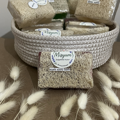  Eşek Sütlü & Ballı Doğal Sabun