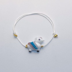 Unicorn Cam Murano Bileklik