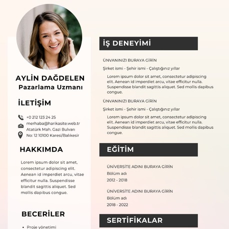 CV (ÖZGEÇMİŞ)