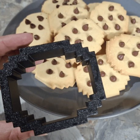 Minecraft Temalı Kurabiye Kalıbı