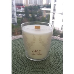 Romance Coco %100 soyawax, kokulu organik,ahşap fitilli (ML1010)