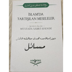 BASKISI YOK - TÜKENMİŞ !!!
Mustafa Sabri Efendi - İslamda Tartışılan Meseleler