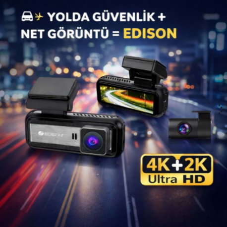 EDİSON ED-42 ARAÇ KAYIT KAMERASI