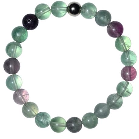 Florit Bileklik Doğaltaş 8mm Unisex