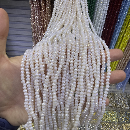 Kristal 10 dizi  4 m mat açık krem
