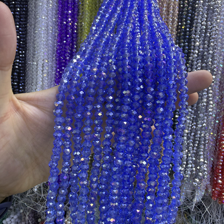 6 MM KRSİTAL 10 DİZİ HALİNDE 1 DİZİ 85 ADET MEVCUT