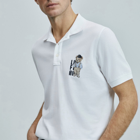 Lufian Best Smart T-shirt ( Beyaz )
