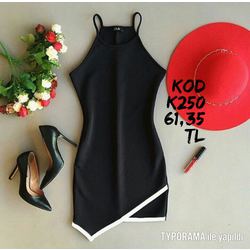 Scuba Kumaş Elbise